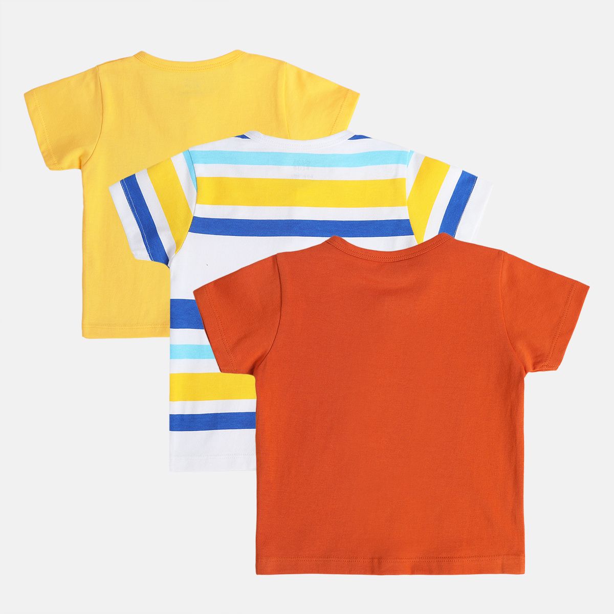 Boys White/Red/Yellow Front Open Vest