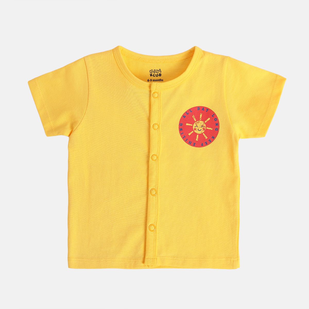 Boys White/Red/Yellow Front Open Vest