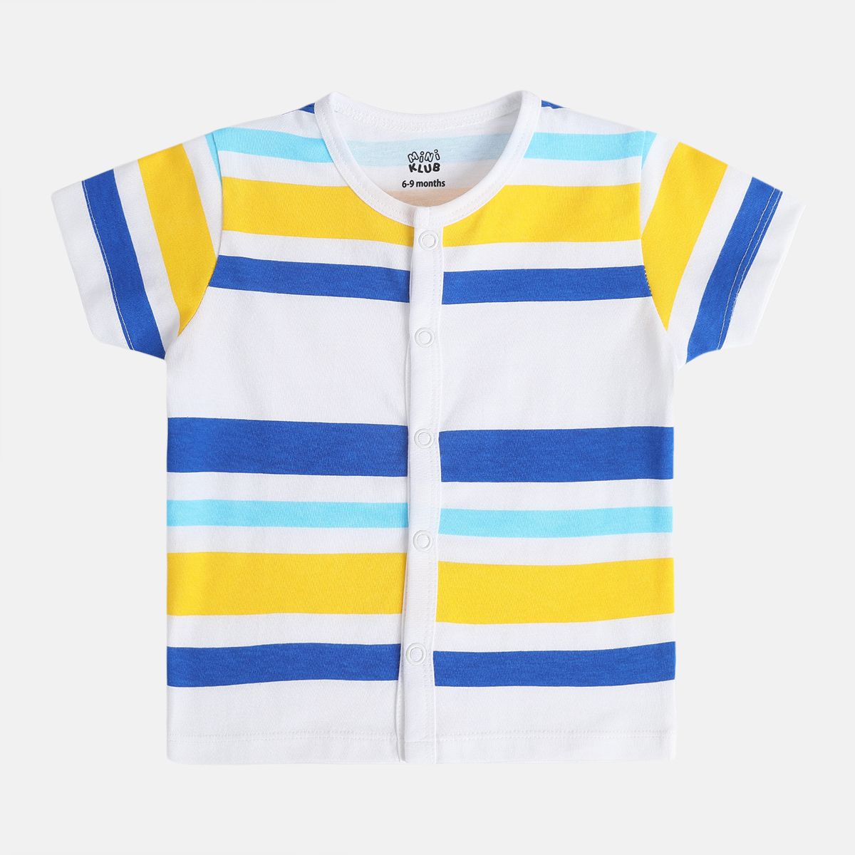 Boys White/Red/Yellow Front Open Vest