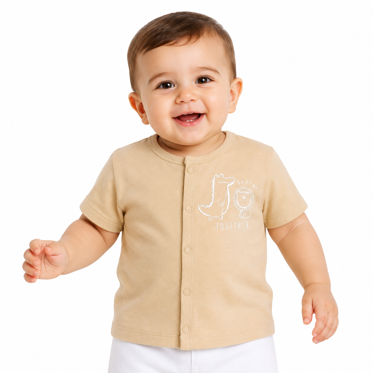 Boys Multicolor Pack Of 3 Front Open Vest