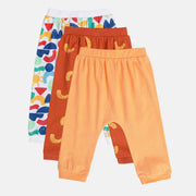 Boys Multicolor Pack Of 3 Knit Bottom