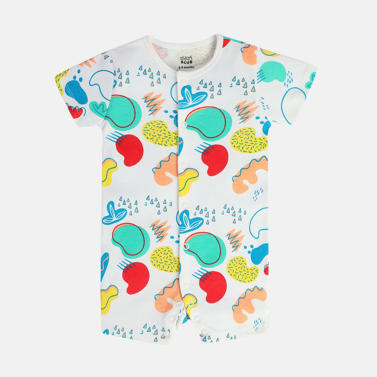 Boys Multicolor Pack Of 2 Romper