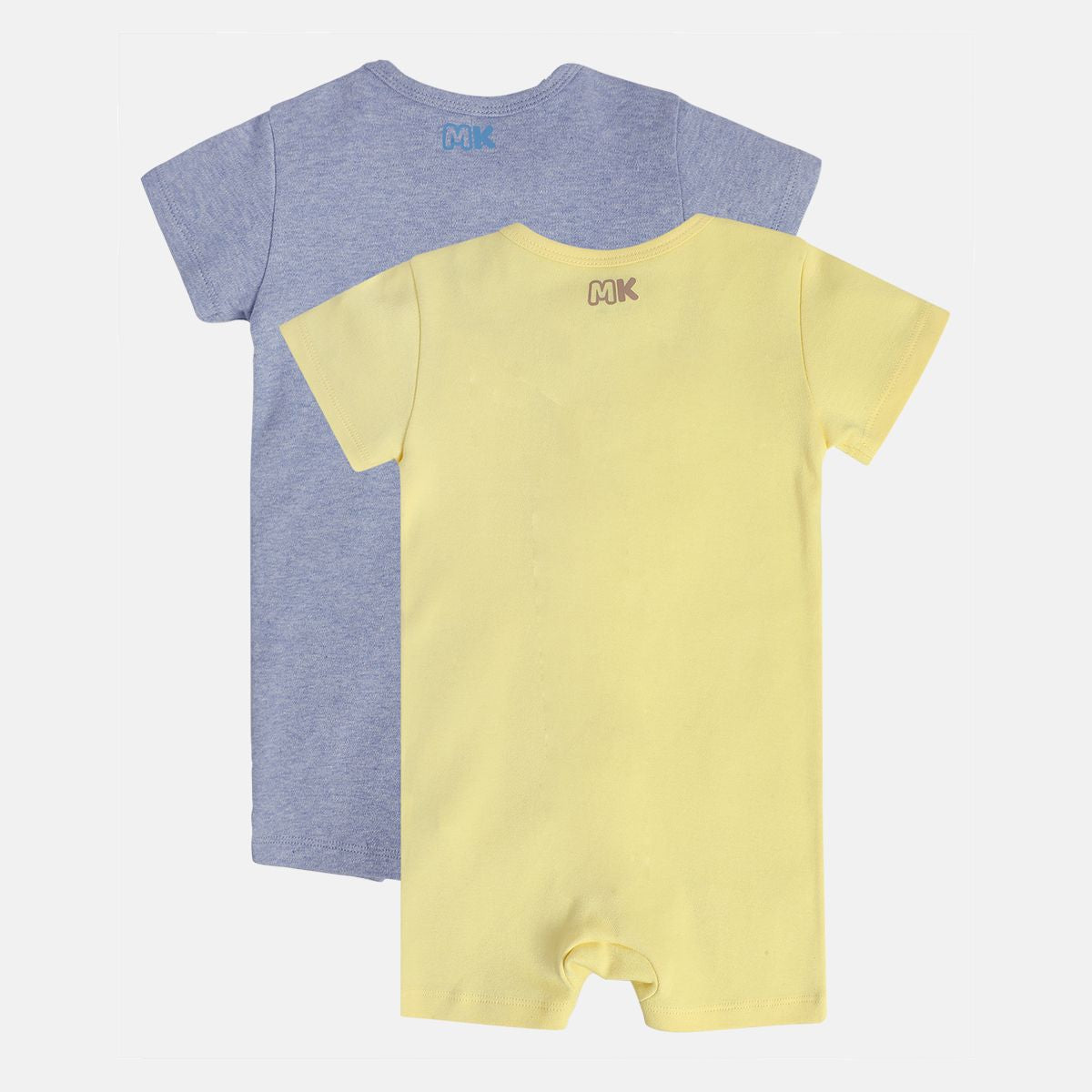 Boys Multicolor Pack Of 2 Romper