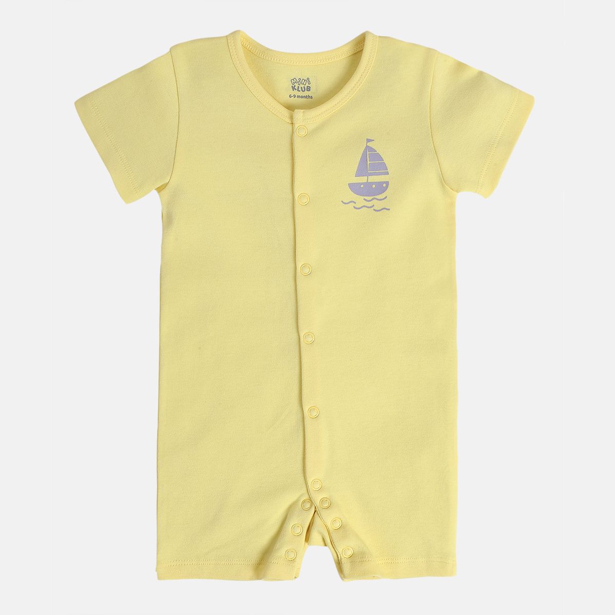 Boys Multicolor Pack Of 2 Romper
