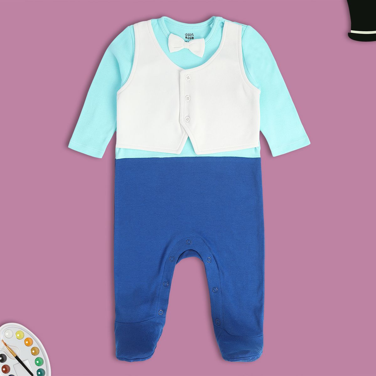 Boys Blue Sleep Suit