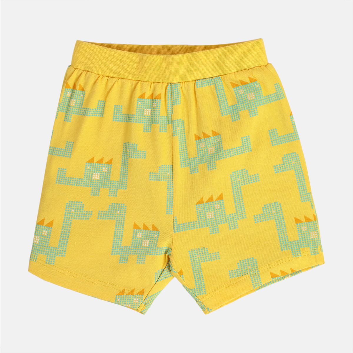 Boys Red/Yellow Shorts