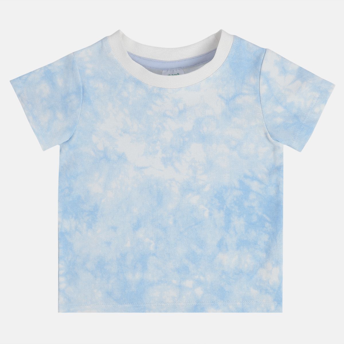 Baby Boys Tie,Dye and Animal Print T,Shirts Pack of 2, Blue