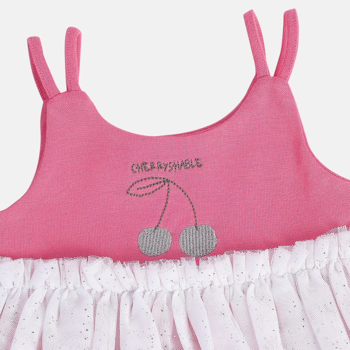 Girls Multicolor Pack Of 1 Body Suit