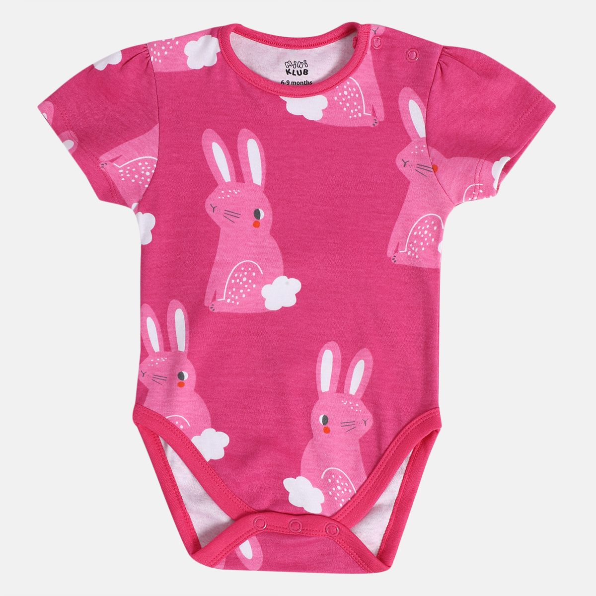 Girls Multicolor Pack Of 3 Body Suit