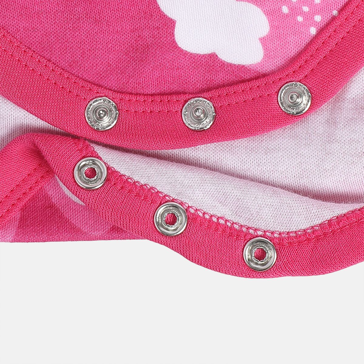 Girls Multicolor Pack Of 3 Body Suit