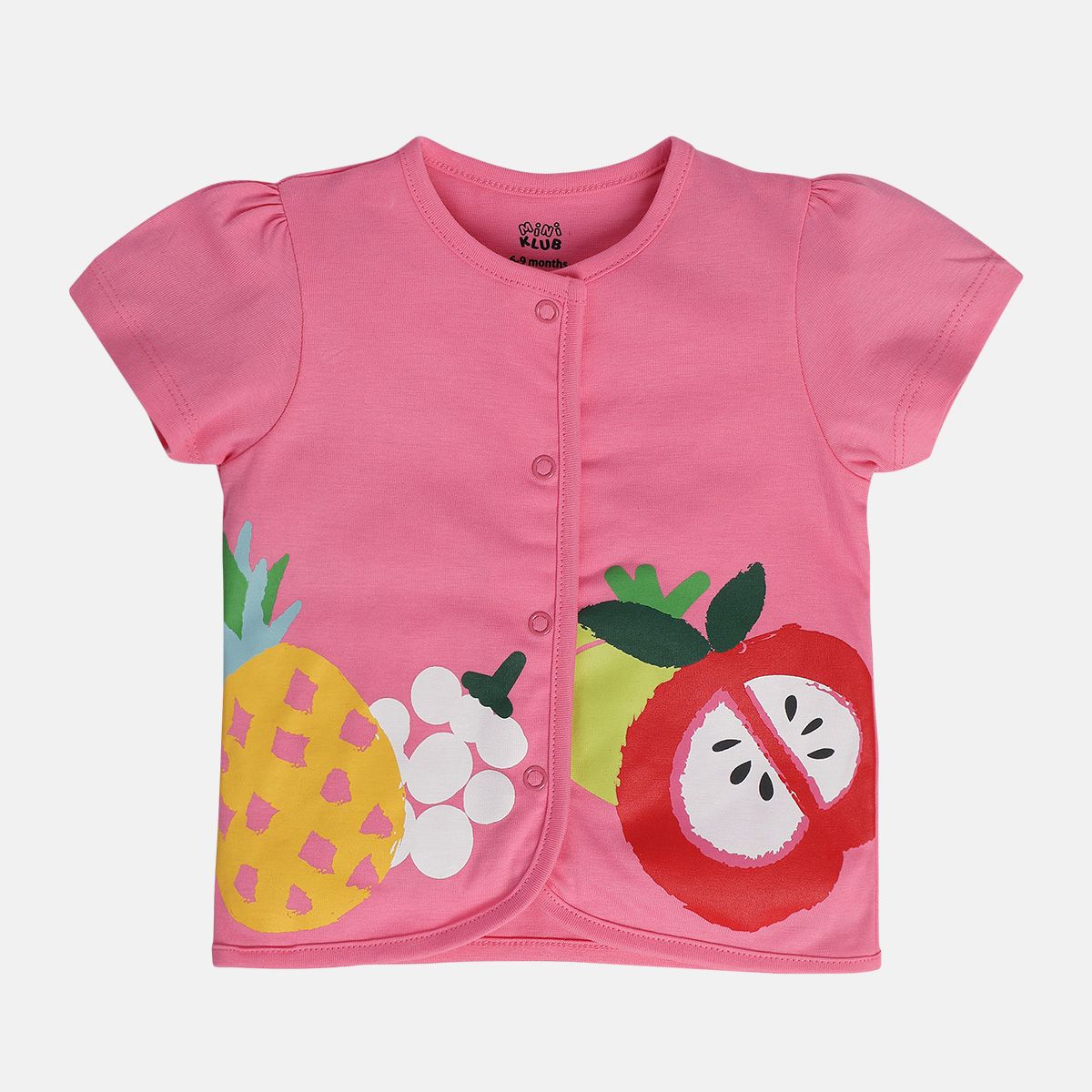 Girls Multicolor Pack Of 3 Front Open Vest