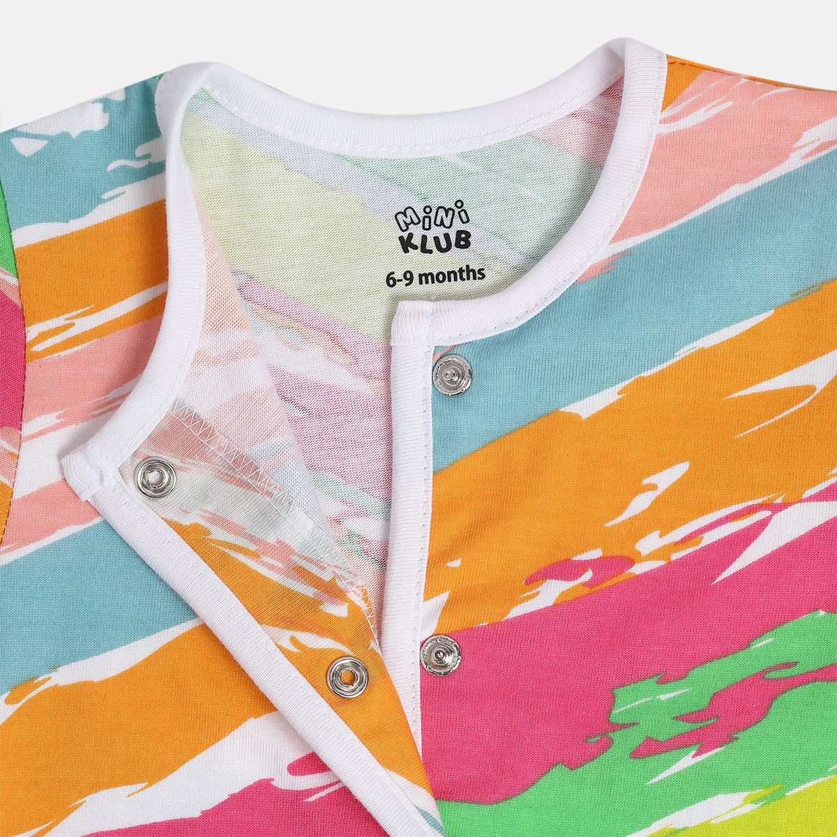 Girls Multicolor Pack Of 3 Front Open Vest