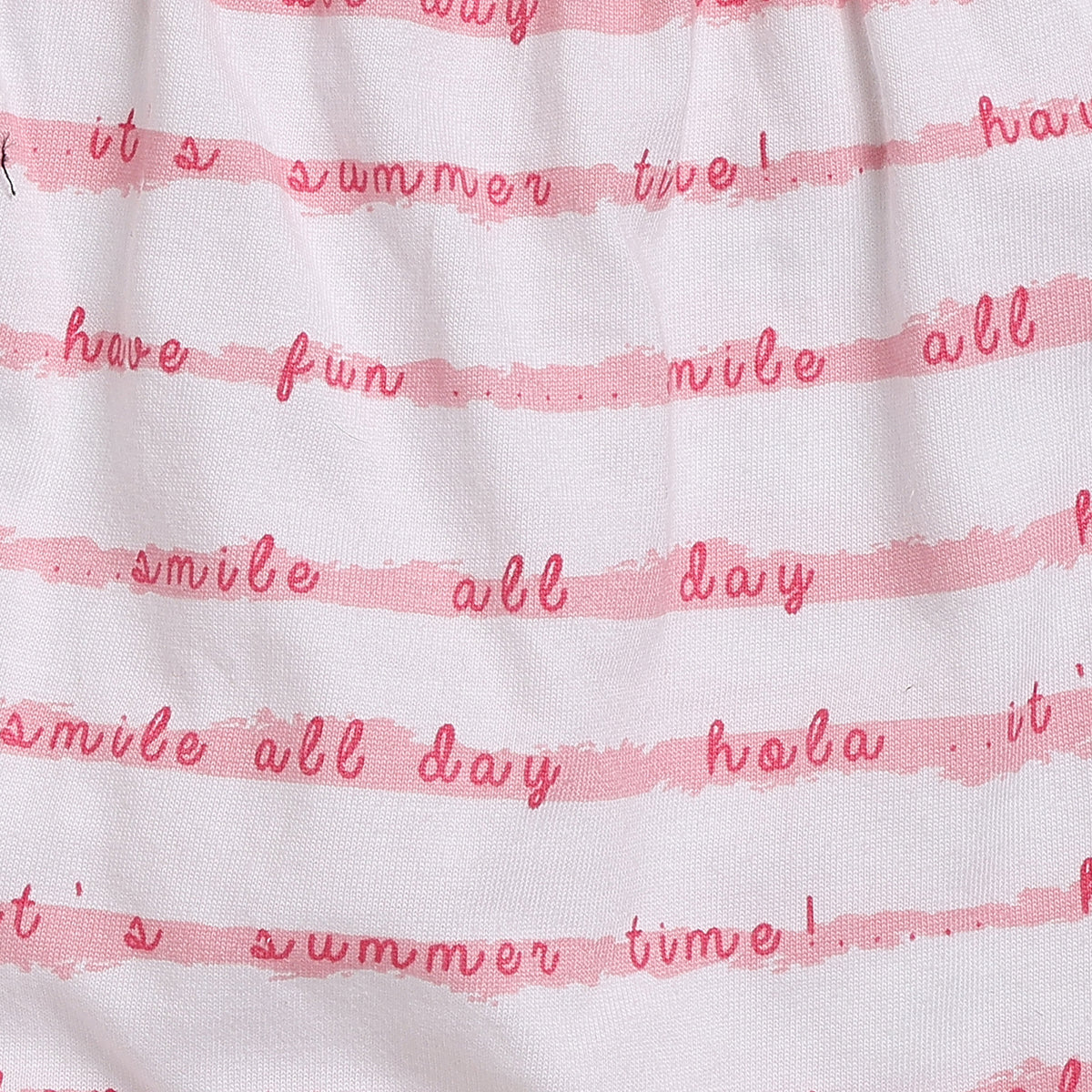 Baby Girls Yellow and White Cotton Printed Shorts Pack of 2 Regular Fit Casual Bottom Wear