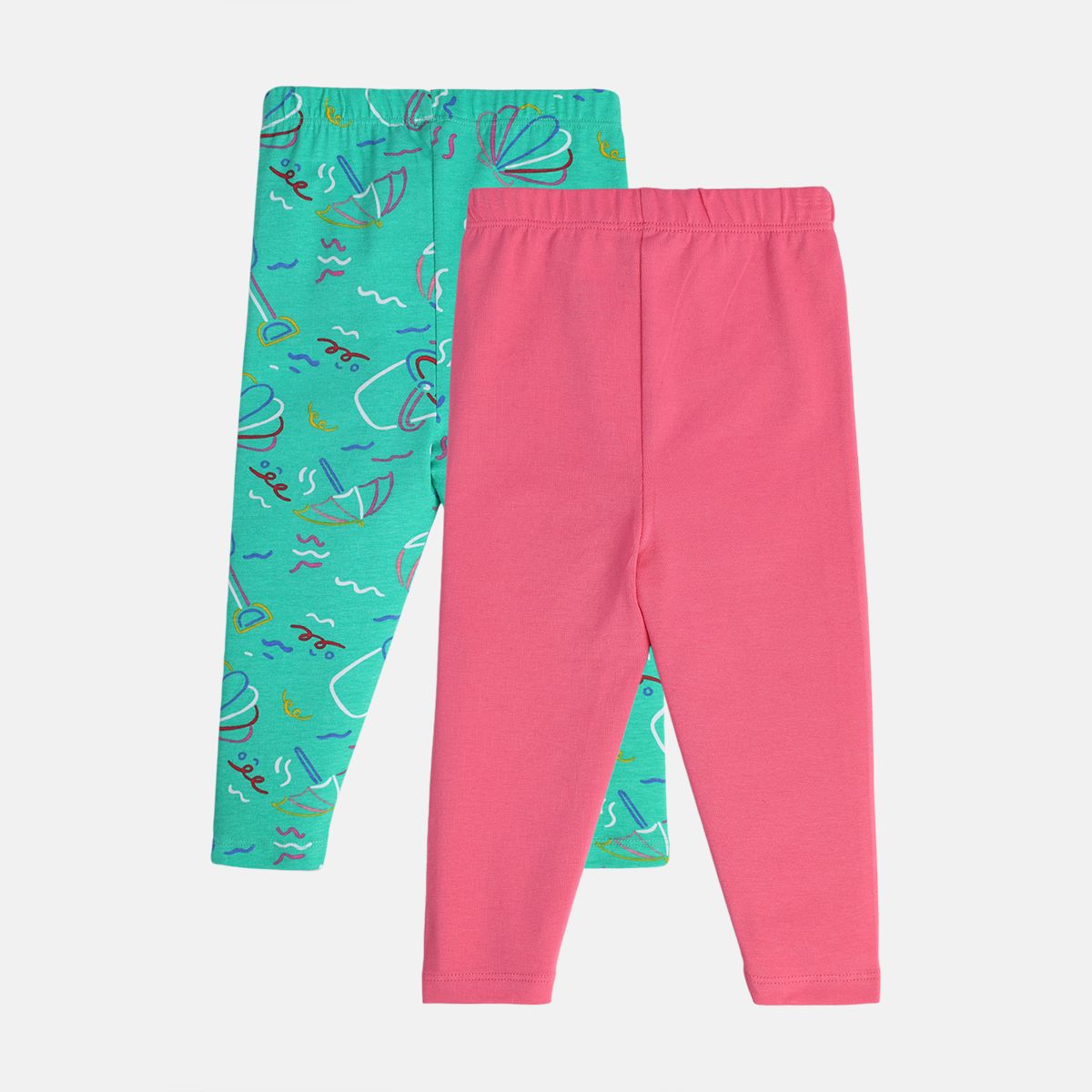 Girls Green/Pink Legging