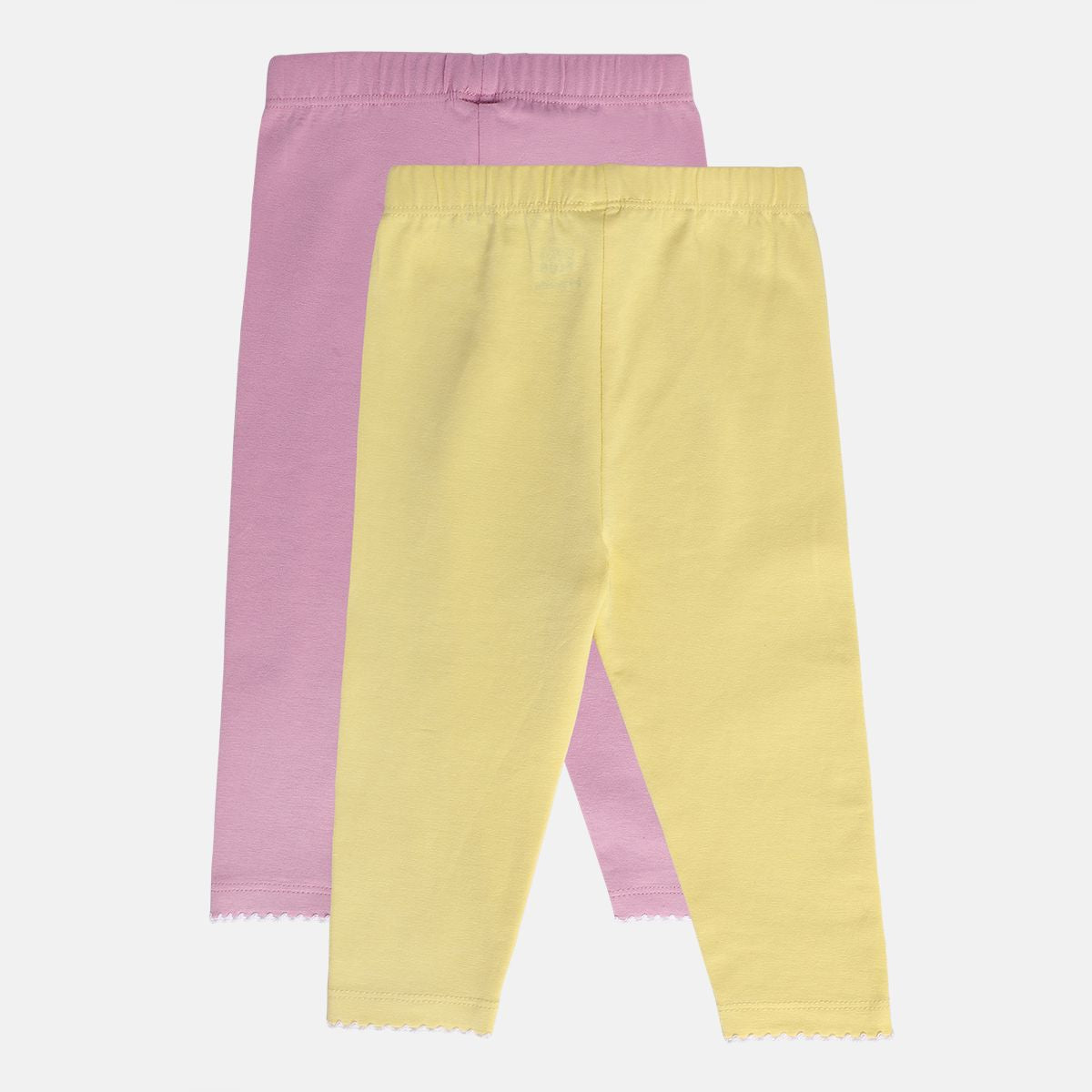 Girls Multicolor Pack Of 2 Legging