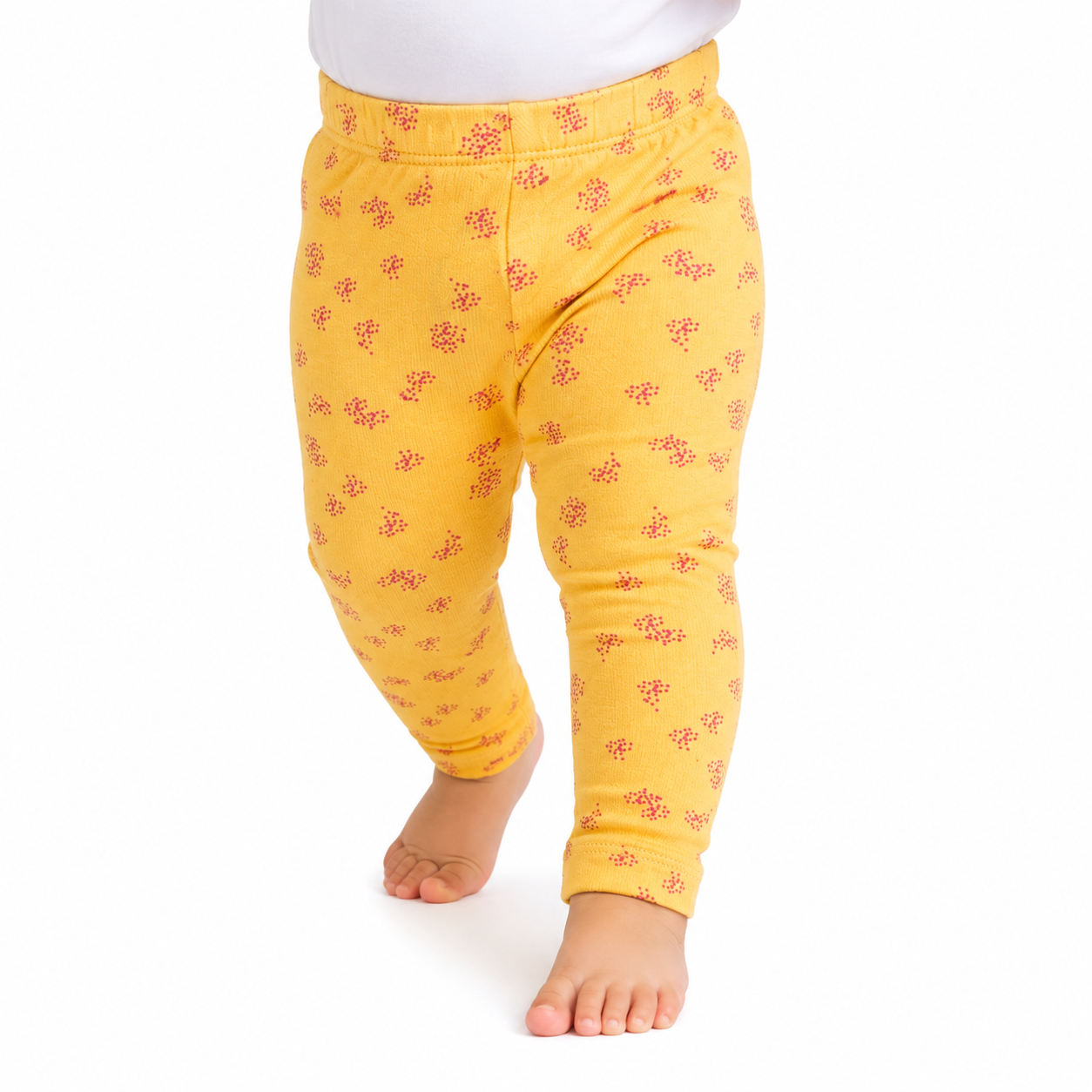 Girls Green/Yellow Legging