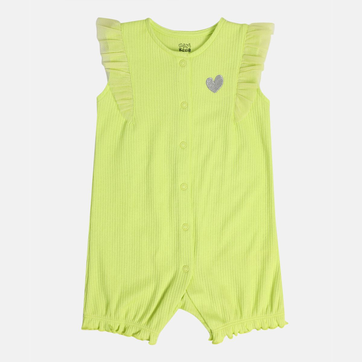 Girls Green Romper