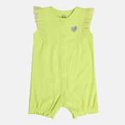 Girls Green Romper