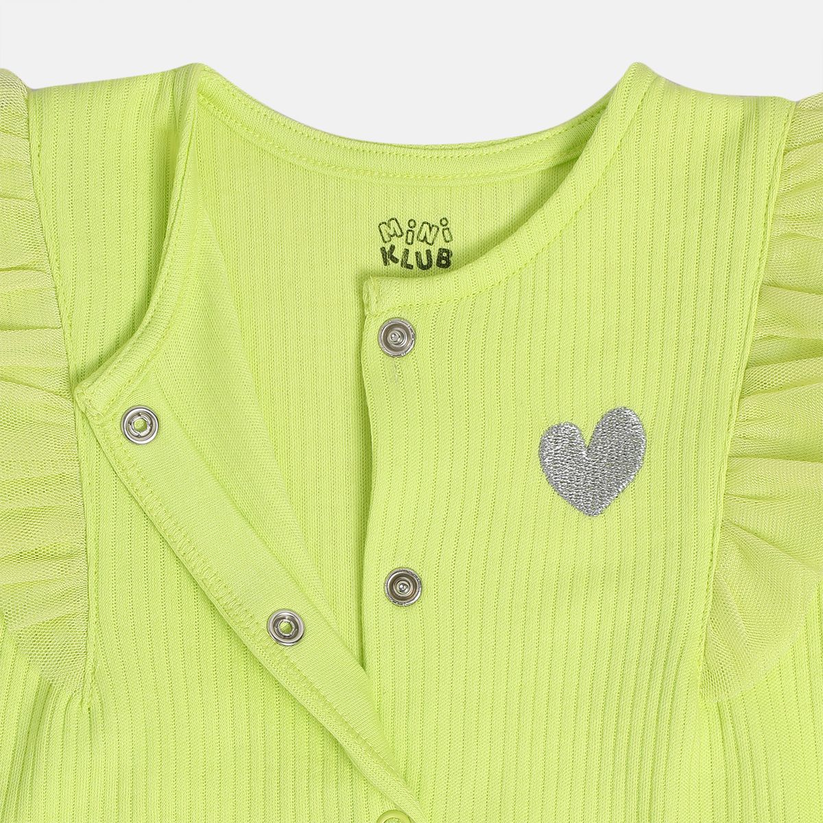 Girls Green Romper