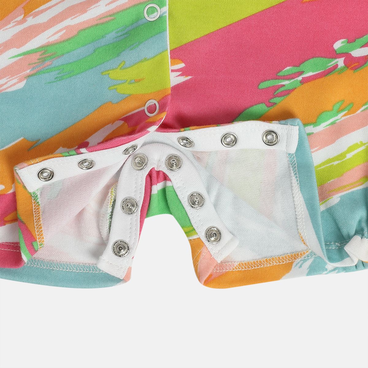 Girls Multicolor Pack Of 2 Romper