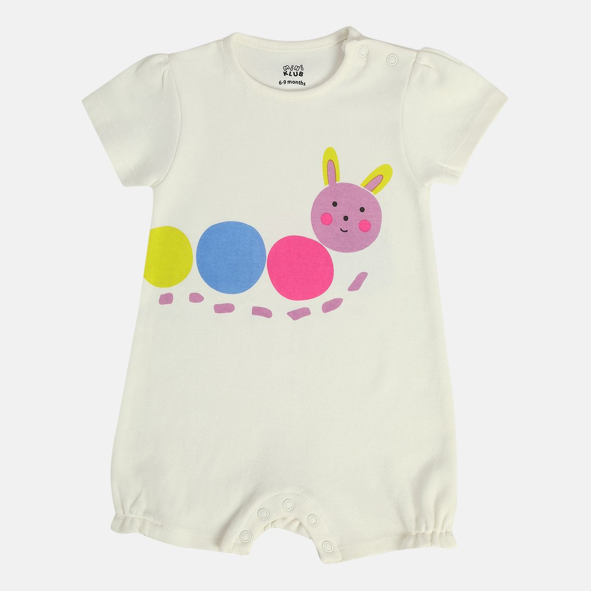 Girls Multicolor Pack Of 2 Romper