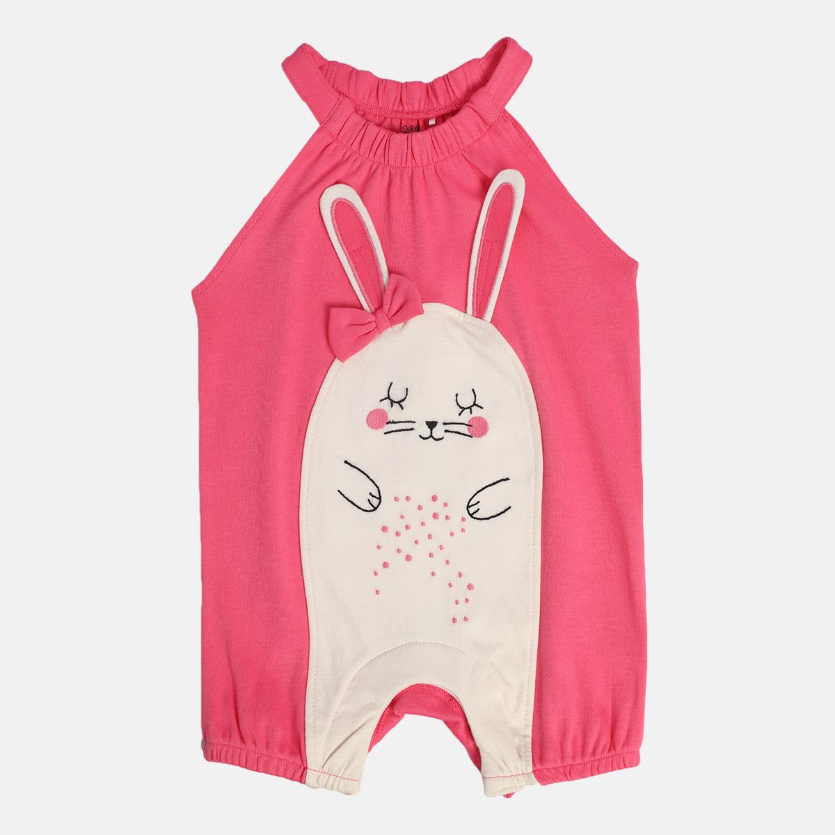 Girls Pink Romper