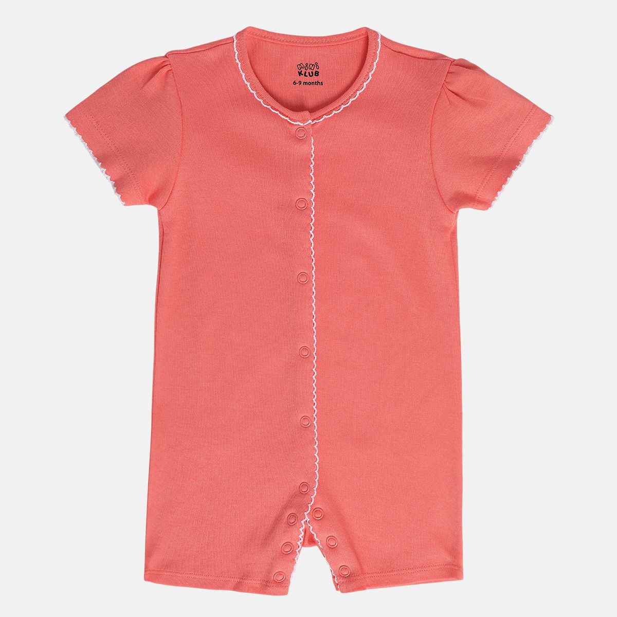 Girls Multicolor Pack Of 2 Romper