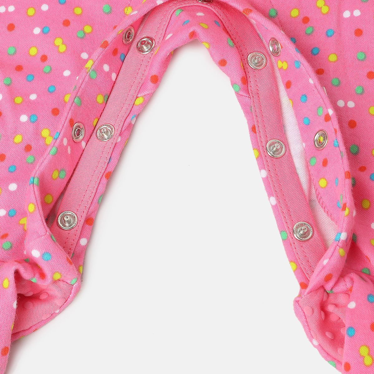 Girls Multicolor Pack Of 2 Sleep Suit