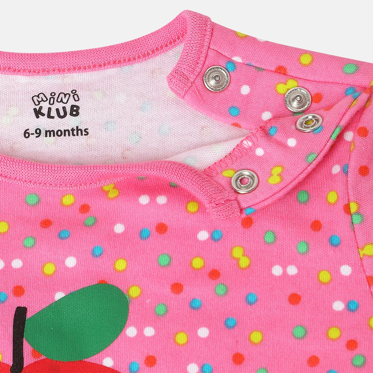 Girls Multicolor Pack Of 2 Sleep Suit