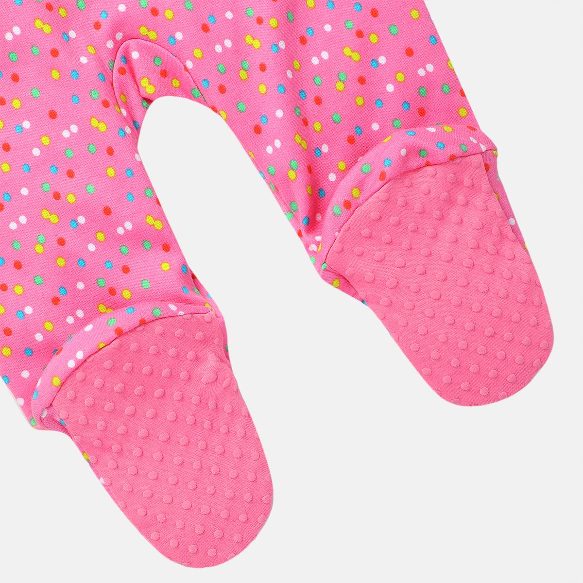 Girls Multicolor Pack Of 2 Sleep Suit