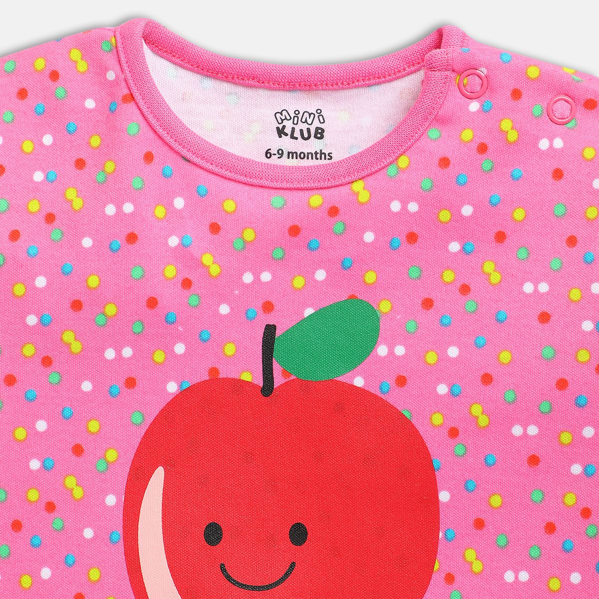 Girls Multicolor Pack Of 2 Sleep Suit