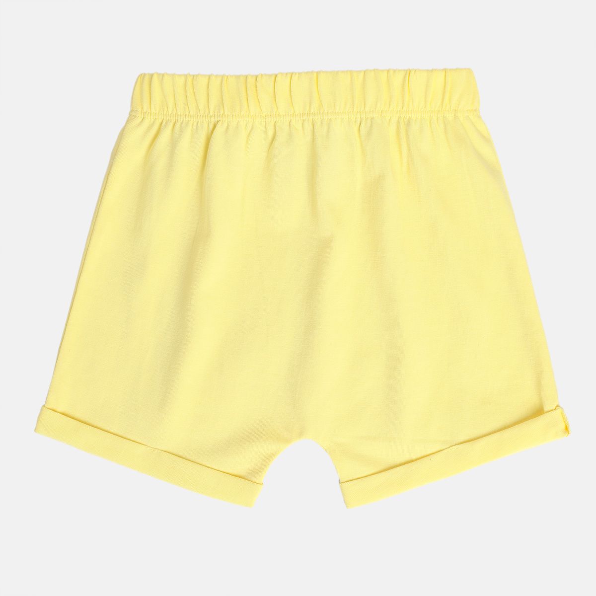 Girls White/Yellow Shorts