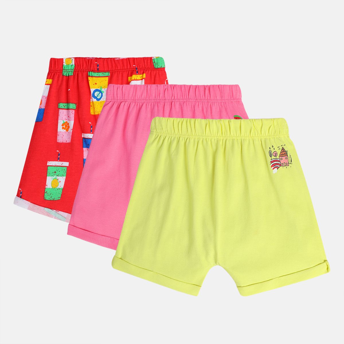 Girls Multi Shorts