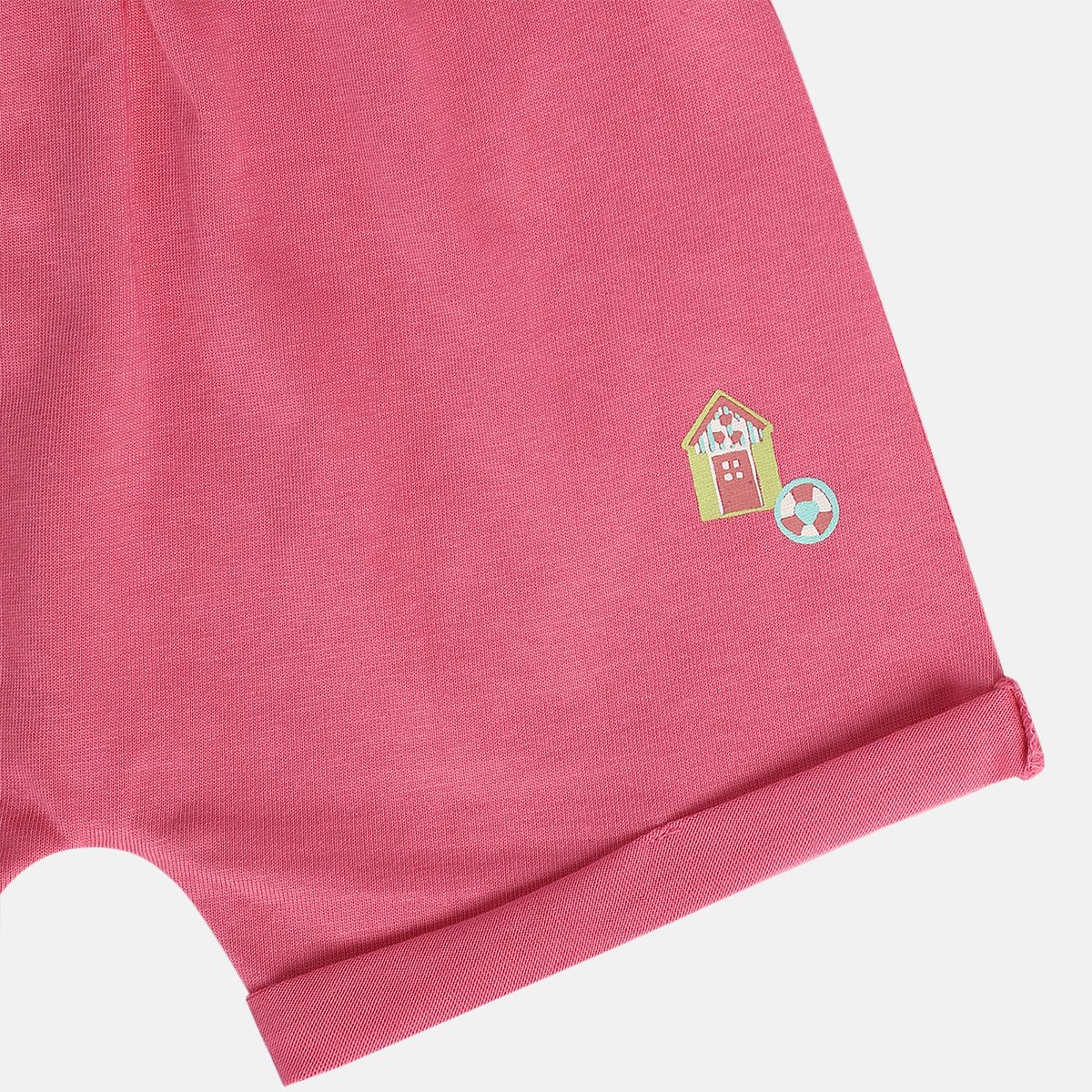 Girls Pink/Yellow Shorts