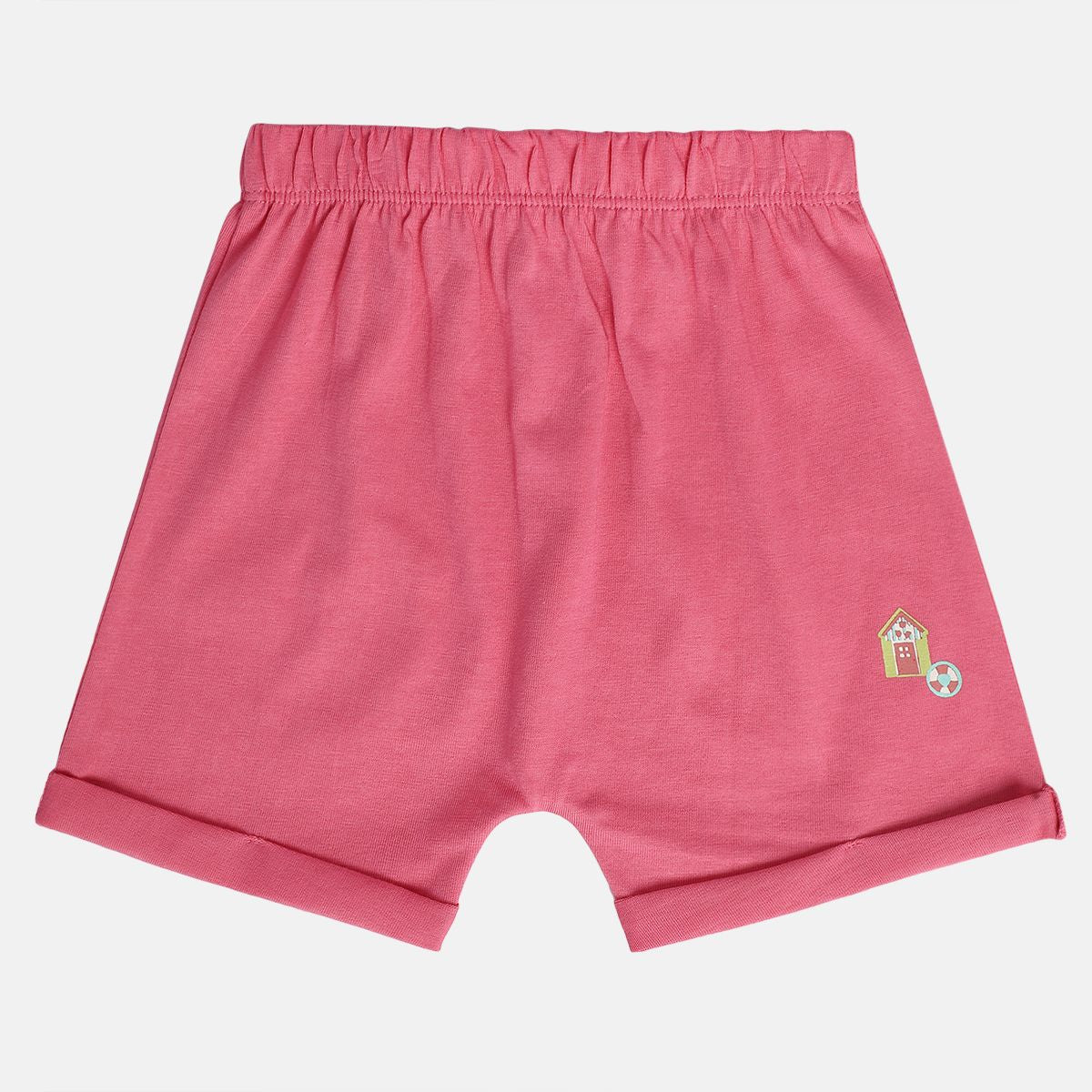 Girls Pink/Yellow Shorts