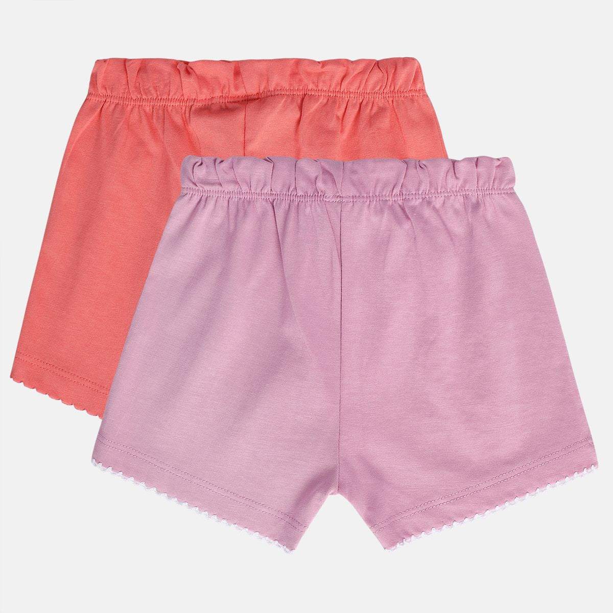 Girls Multicolor Pack Of 2 Shorts