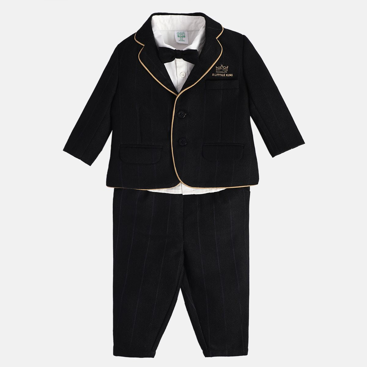 Boys Black Coordinate Set