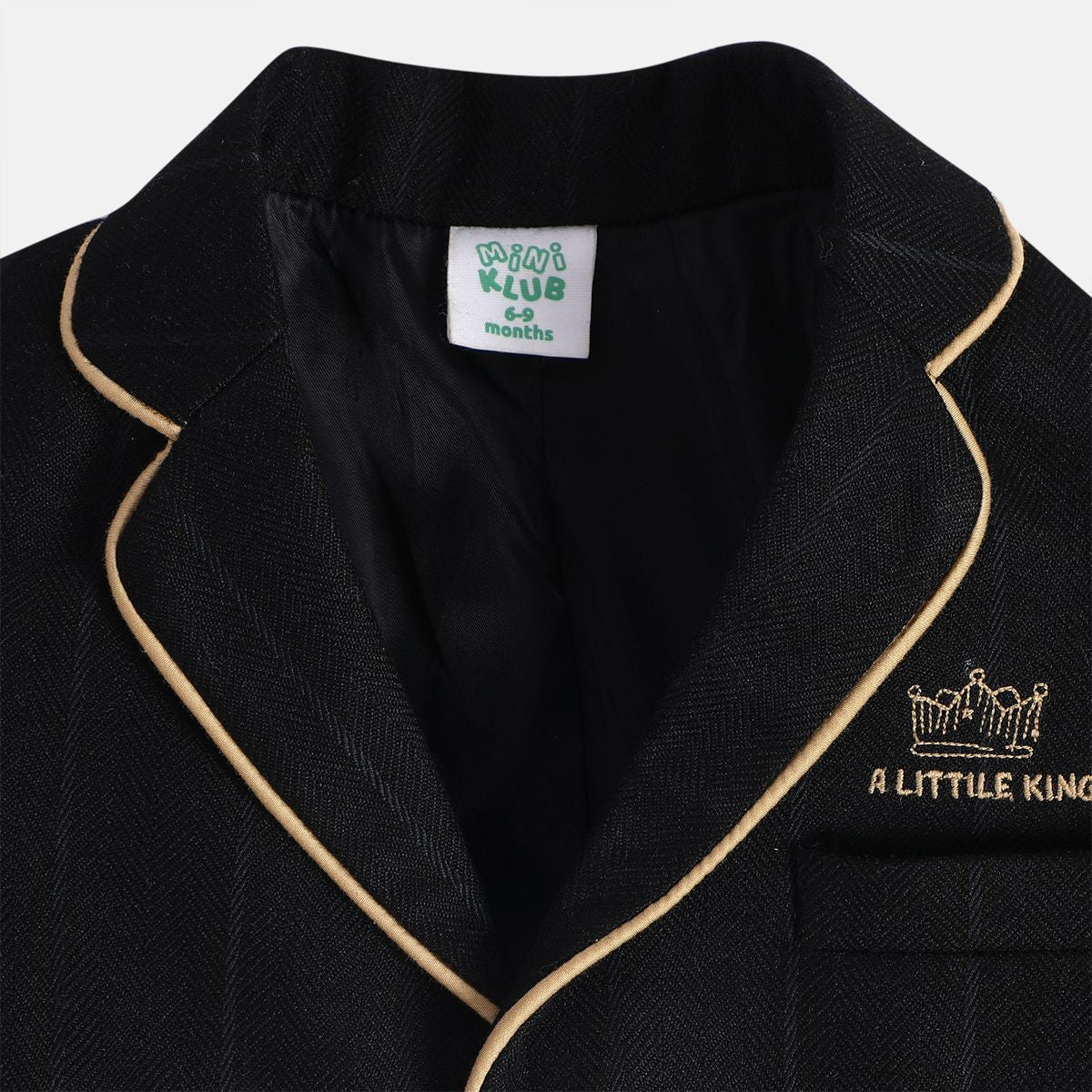 Boys Black Coordinate Set