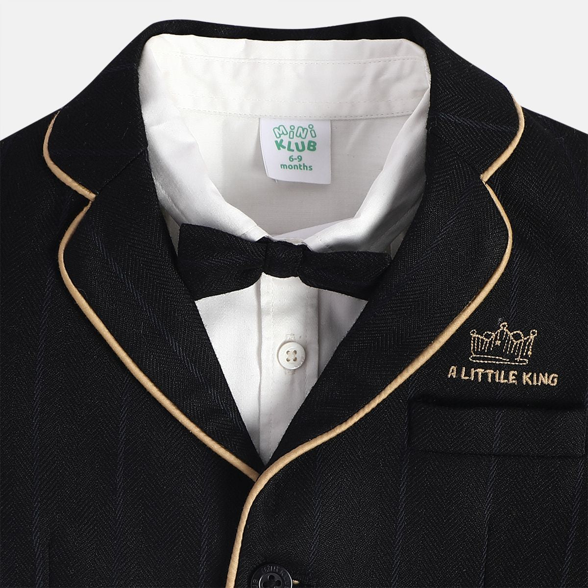 Boys Black Coordinate Set