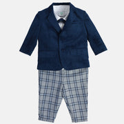 Boys Blue Coordinate Set