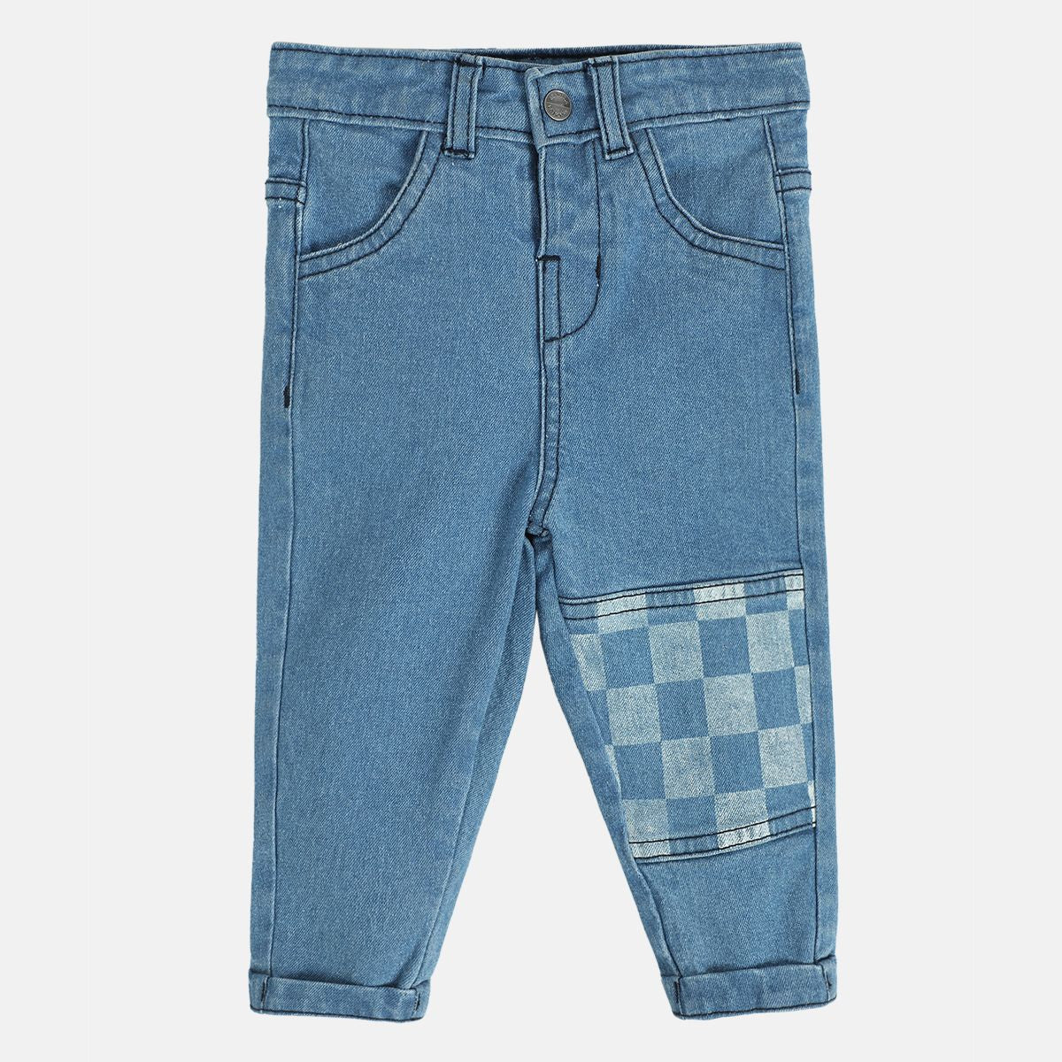 Boys Blue Pack Of 1 Denim Pant