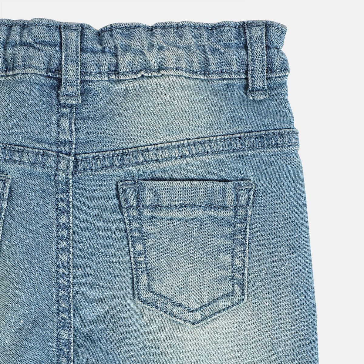 Boys Medium Wash Pack Of 1 Denim Pant