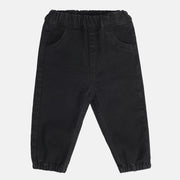 Boys Black Wash Pack Of 1 Denim Pant