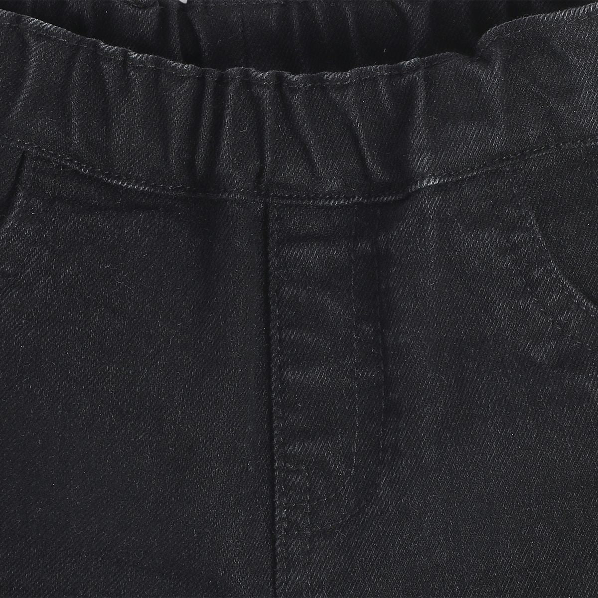 Boys Black Wash Pack Of 1 Denim Pant