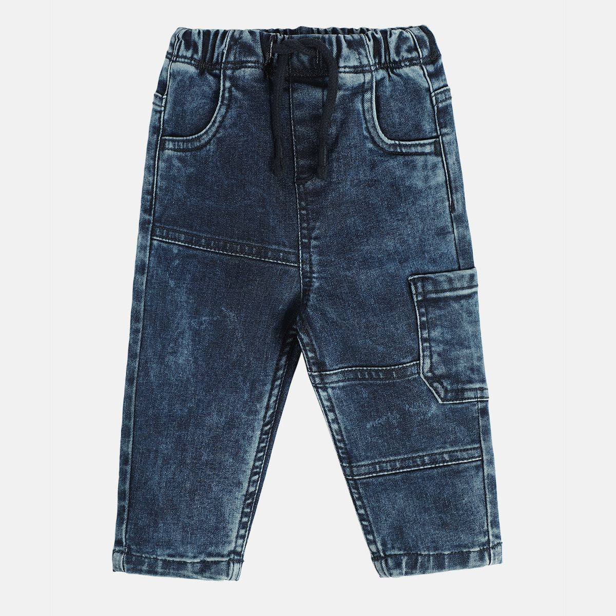Boys Medium Wash Pack Of 1 Denim Pant