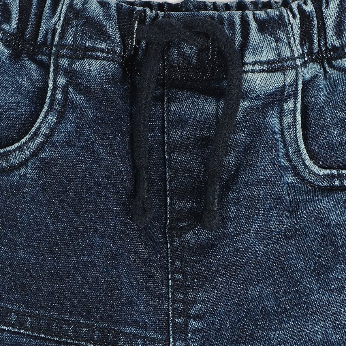 Boys Medium Wash Pack Of 1 Denim Pant