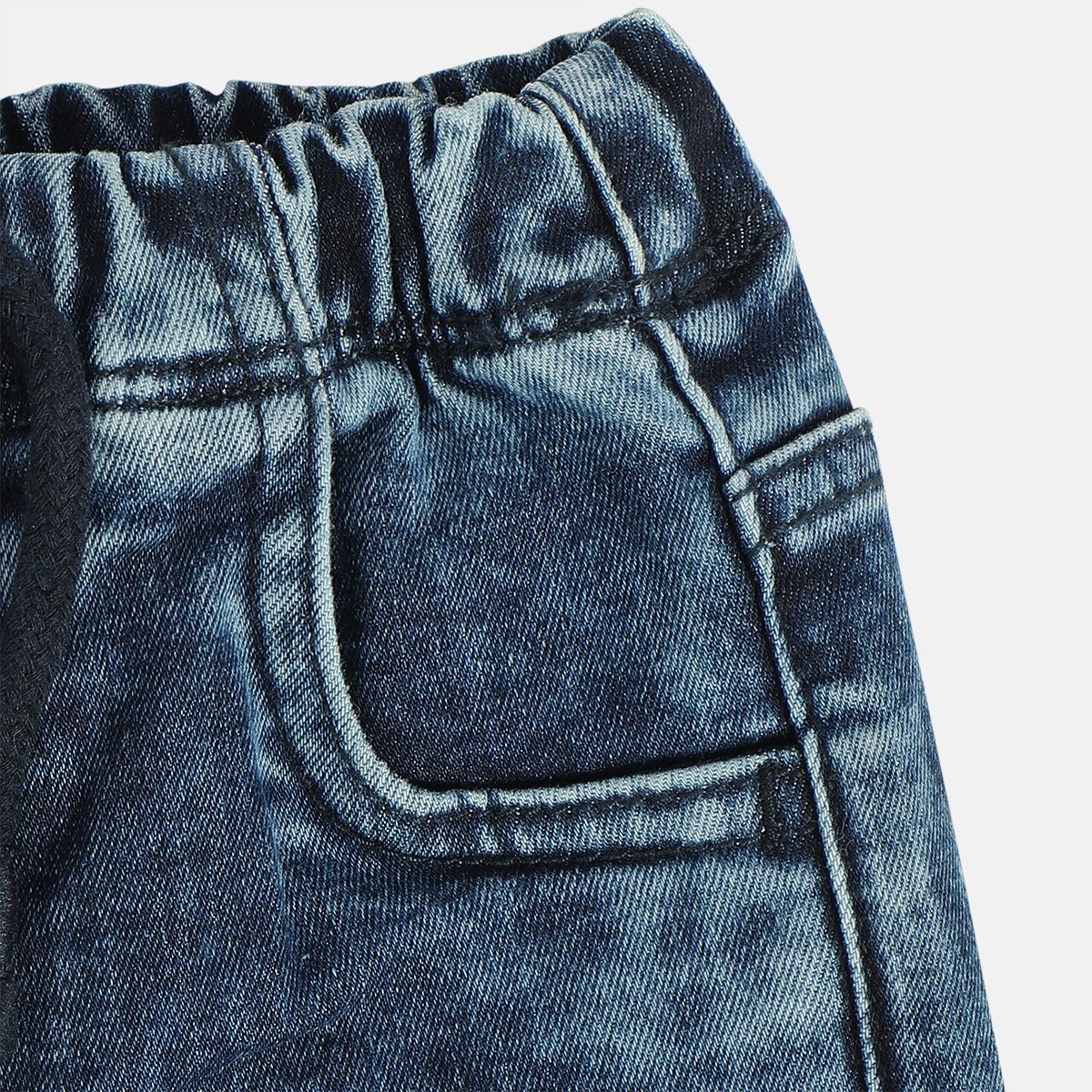 Boys Medium Wash Pack Of 1 Denim Pant