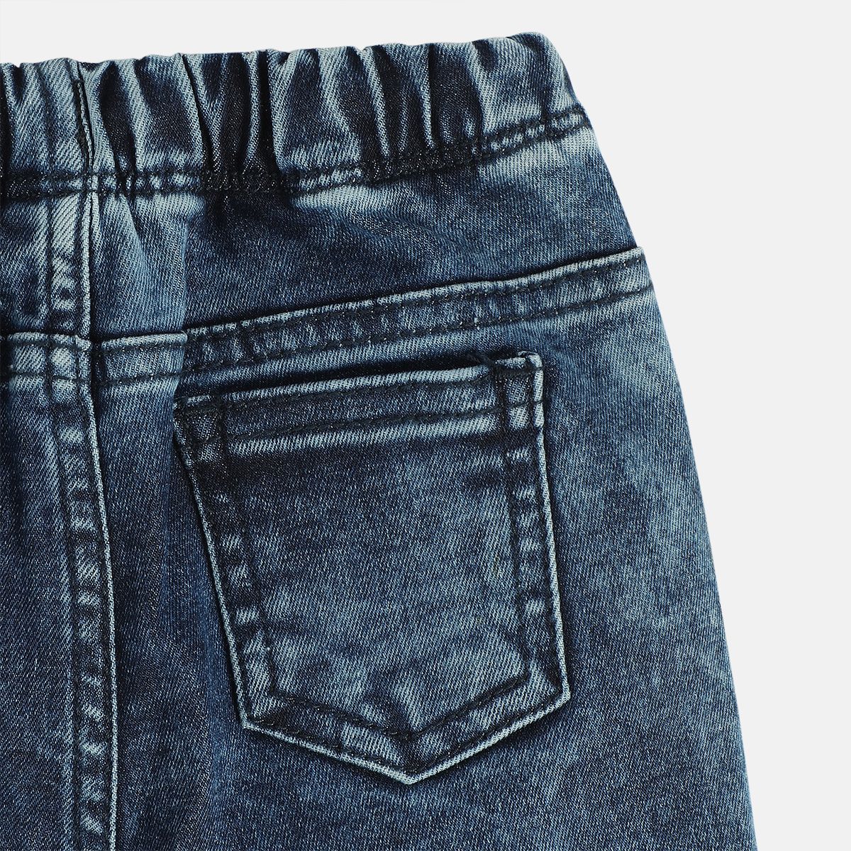 Boys Medium Wash Pack Of 1 Denim Pant