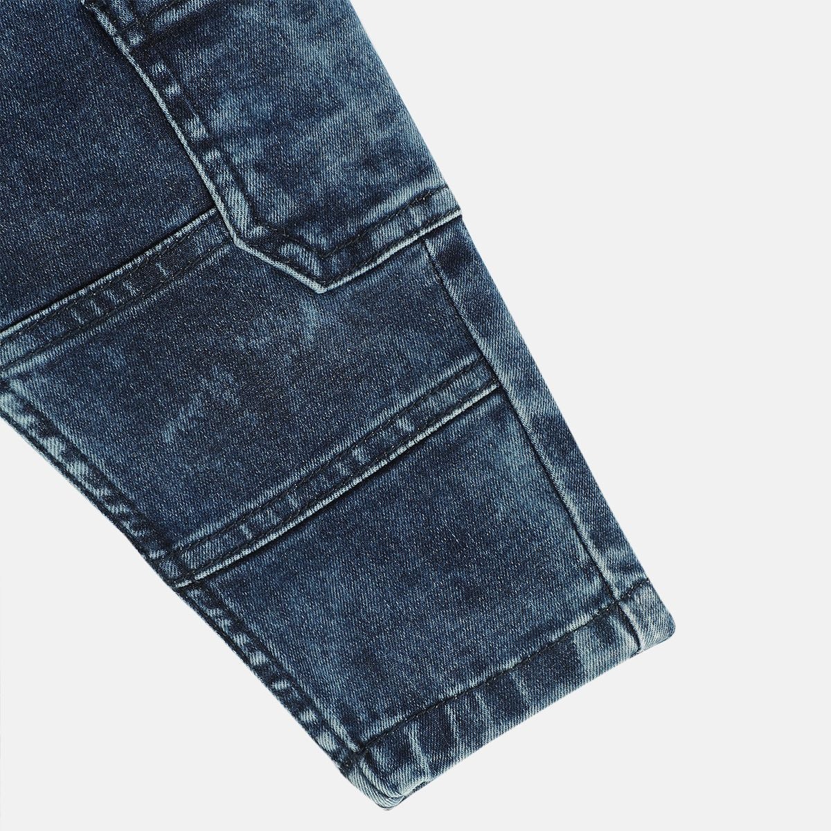 Boys Medium Wash Pack Of 1 Denim Pant