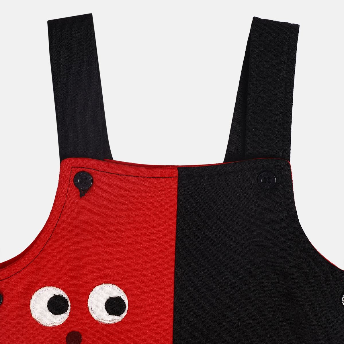 Boys Red Dungaree Set